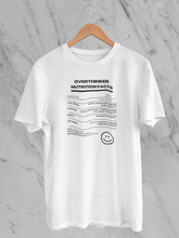Overthinker Nutrition Facts - Unisex T-Shirt